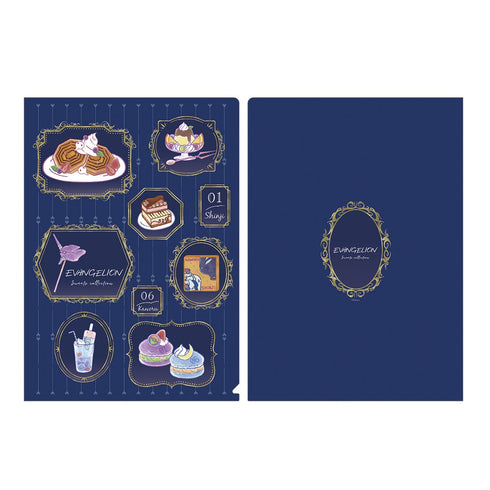 『エヴァンゲリオン』EVANGELION SWEETS COLLECTION クリアファイル/SHINJI&KAWORU
