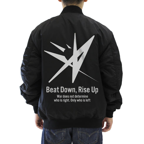 『ヘブンバーンズレッド』31A 部隊ロゴ MA-1ジャケット