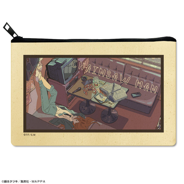 "Chainsaw Man" Flat Pouch Design 04 (Power/A)