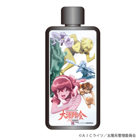 「バトルアスリーテス大運動会 ReSTART!」フレームスクエアボトル 01 / キービジュアルデザイン