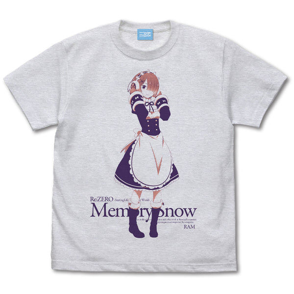 『Re:ゼロから始める異世界生活』ラム Tシャツ Memory Snow Ver.