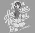 『冴えない彼女の育てかた Fine』加藤恵ヴィンテージ Tシャツ MIX GRAY