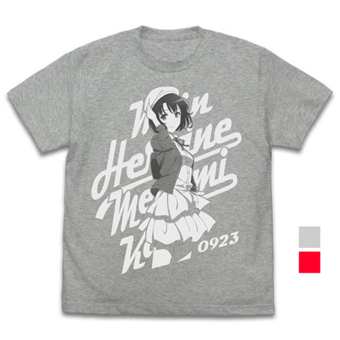 『冴えない彼女の育てかた Fine』加藤恵ヴィンテージ Tシャツ MIX GRAY
