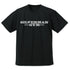 『ダンベル何キロ持てる?』シルバーマンジム ドライTシャツ BLACK