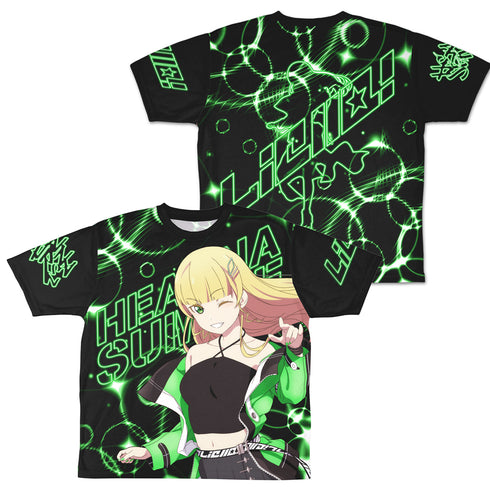 『ラブライブ!スーパースター!!』描き下ろし 平安名すみれ 両面フルグラフィックTシャツ