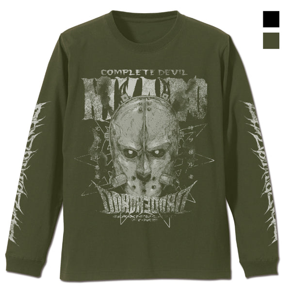 『ドロヘドロ(原作版)』悪魔ニカイドウ 袖ロングスリーブTシャツ LIGHT OLIVE