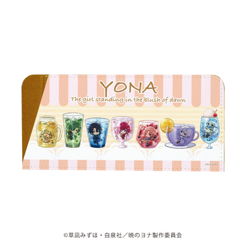 『暁のヨナ』キャラグラスケース 02/整列デザイン お茶会ver.(ミニキャラ)