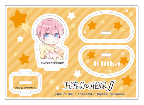 『五等分の花嫁∬』ふらふらアクリルスタンド 中野一花 デフォルメ 4
