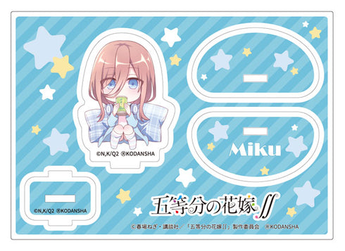 『五等分の花嫁∬』ふらふらアクリルスタンド 中野三玖 デフォルメ
