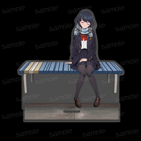 『SSSS.GRIDMAN』描き下ろし ビッグアクリルスタンド【宝多六花 冬服】