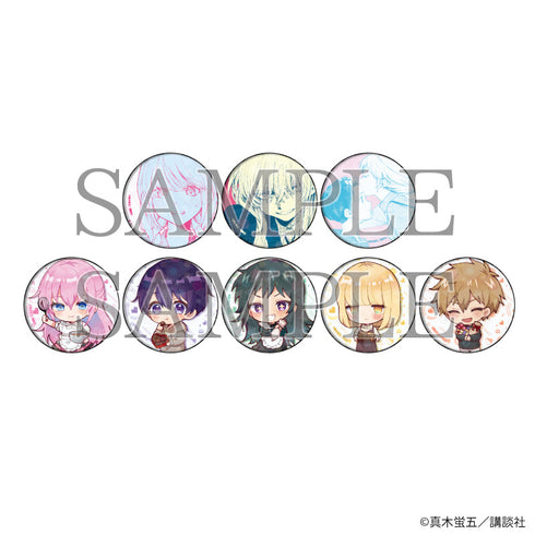 『可愛いだけじゃない式守さん』ホログラム缶バッジ(57mm) 01/ブラインド(全8種)(公式イラスト&ミニキャライラスト by A3)
