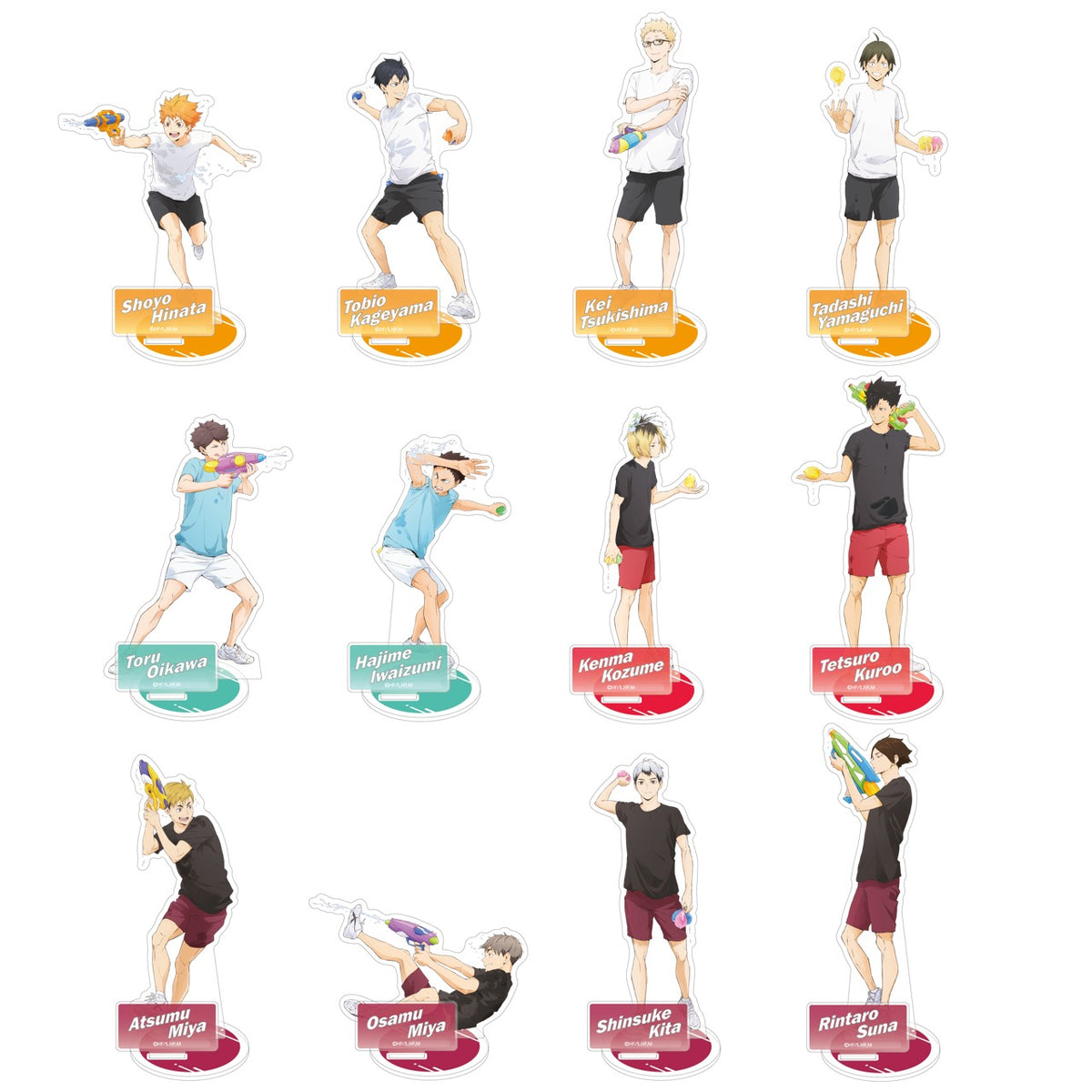 月島蛍　ハイキュー　水遊び ハイキュー!! TO THE TOP』水遊びVer アクリルスタンド／月島蛍
