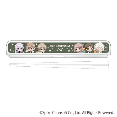 "Danganronpa 1·2 Reload" Character Chopstick Case Set 01 / Aligned Design (Photo Characters)