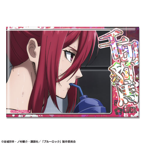 『ブルーロック』ホログラム缶バッジ デザイン16(千切豹馬/A)
