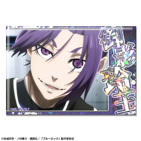 『ブルーロック』ホログラム缶バッジ デザイン41(御影玲王/D)