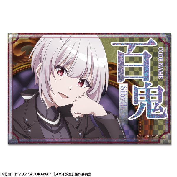 『スパイ教室』ホログラム缶バッジ デザイン03(ジビア)