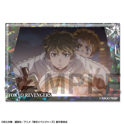 『東京リベンジャーズ』ホログラム缶バッジ Ver.3 デザイン43(花垣武道&松野千冬)