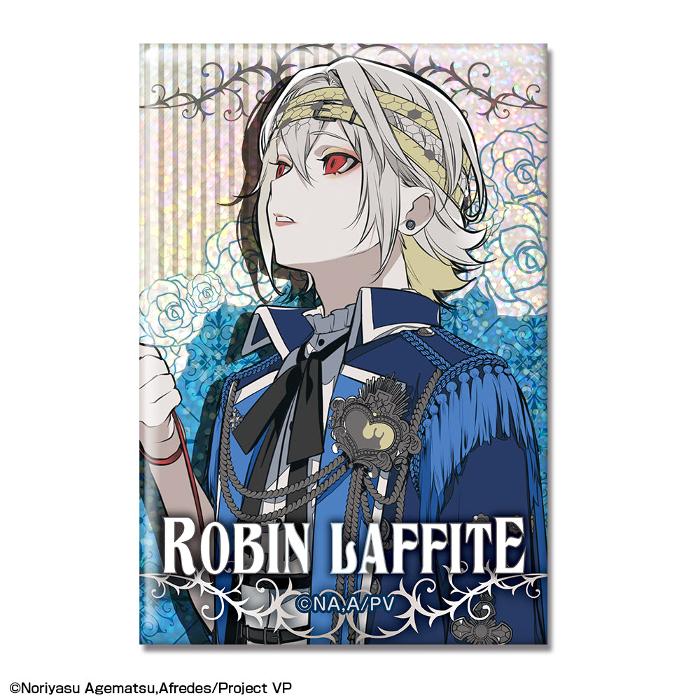 ヴィジュアルプリズン』ホログラム缶バッジ デザイン04(ロビン・ラ