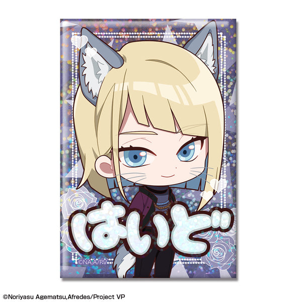 『ヴィジュアルプリズン』ホログラム缶バッジ Ver.2 デザイン10(ハイド・ジャイエ)