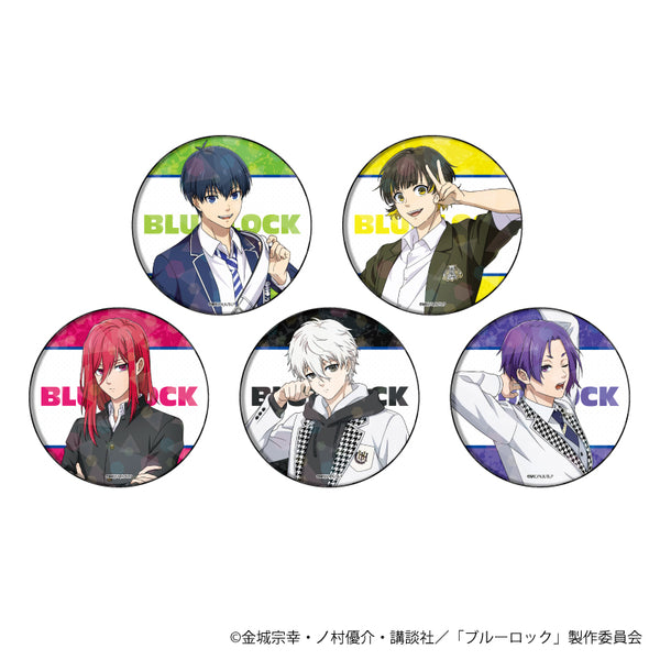 『ブルーロック』ホログラム缶バッジ(65mm) 01/制服ver. BOX (全5種)(描き下ろし)