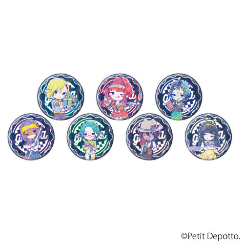 『グノーシア』ホログラム缶バッジ(65mm) 01/宇宙船ダイナーver. セットA(全7種)(グラフアート)
