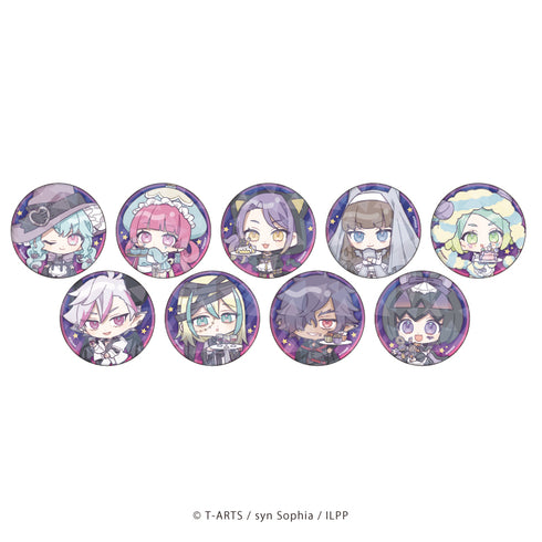 『アイドルランドプリパラ』ホログラム缶バッジ(65mm) 03/ハロウィンカフェver. BOX(全9種)(ミニキャラ)
