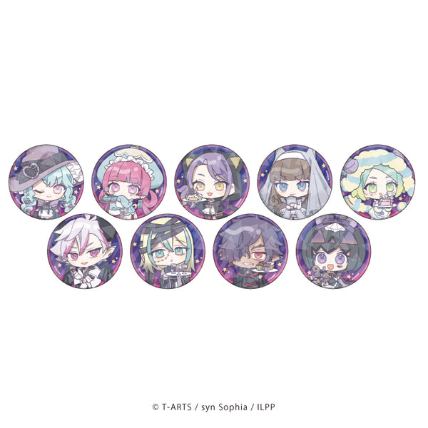 『アイドルランドプリパラ』ホログラム缶バッジ(65mm) 03/ハロウィンカフェver. BOX(全9種)(ミニキャラ)