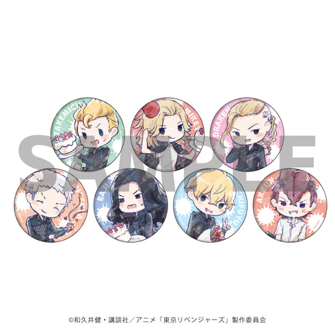 『東京リベンジャーズ』ホログラム缶バッジ(65mm) 02/誕生日ver. BOX(全7種)(グラフアート)