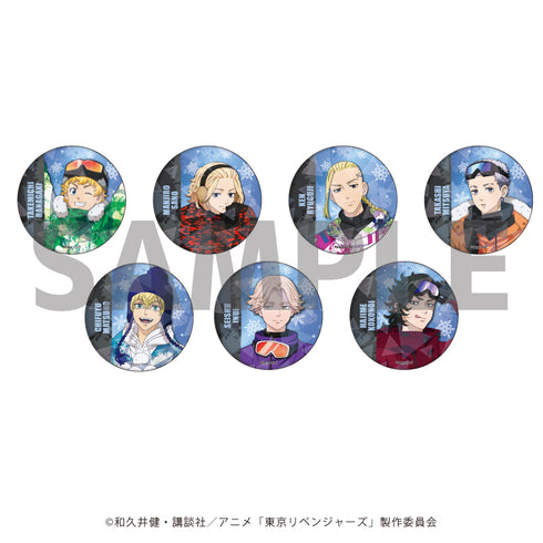 『東京リベンジャーズ』ホログラム缶バッジ(65mm) 04/BOX(全7種) スノーウェアver.(描き下ろしイラスト)