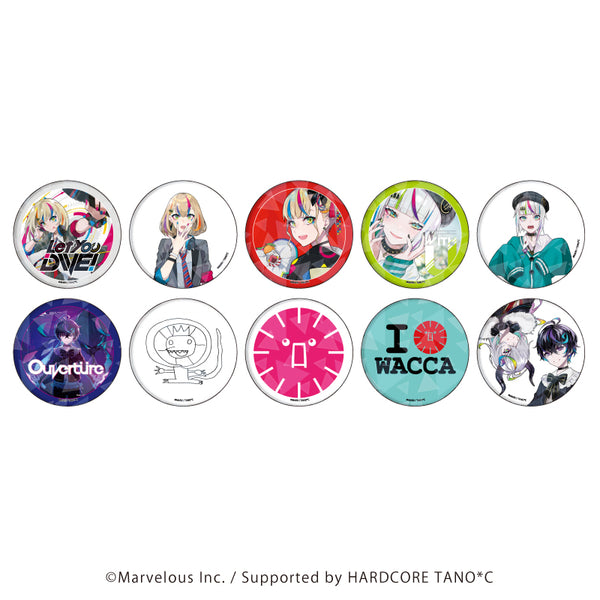 『WACCA』ホログラム缶バッジ(65mm) 01/BOX(全10種)