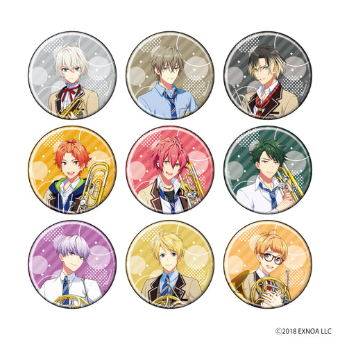 『ウインドボーイズ!』ホログラム缶バッジ(65mm) 01/BOX(全9種) 第一弾