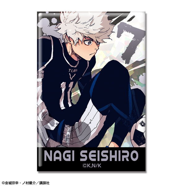 "Blue Lock" Hologram Pin Badge Design 10 (Seishiro Nagi/B)