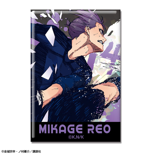 "Blue Lock" Hologram Pin Badge Design 16 (Reo Mikage/B)