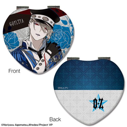 "Visual Prison" Heart-Shaped Compact Mirror Design 02 (Giltia Brion)