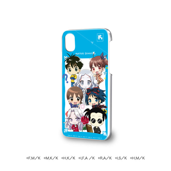 『青い鳥文庫』ハードケース(iPhoneX/XS兼用) シリーズ01/集合デザイン(ミニキャラ)