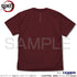 『鬼滅の刃』炎の呼吸 Tシャツ BURGUNDY