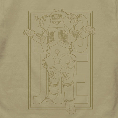 『ウルトラセブン』キングジョー イラストタッチTシャツ/SAND KHAKI