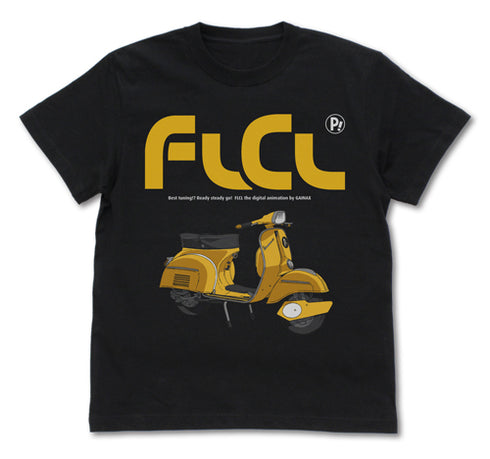 《FLCL》春子 Vespa T恤 BLACK