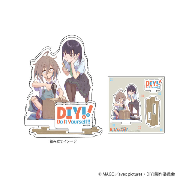 『Do It Yourself!! -どぅ-・いっと・ゆあせるふ-』アクリルフィギュアプレート 01/ティザービジュアル(公式イラスト)