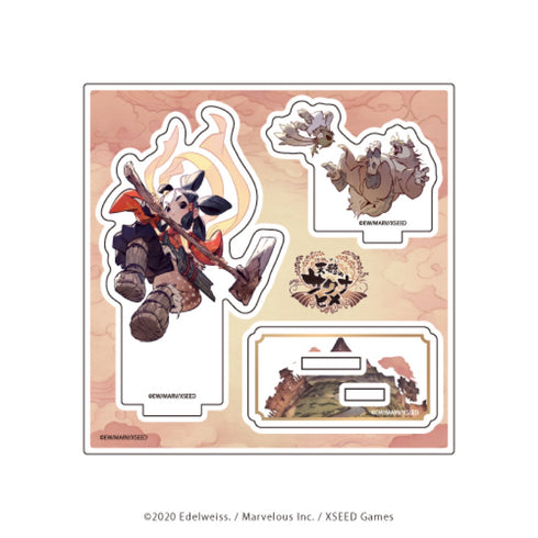 『天穂のサクナヒメ』サクナヒメ&兎鬼 アクリルフィギュアプレート 01