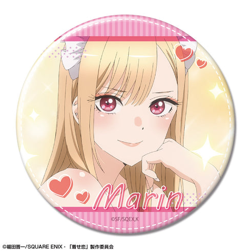 "That Dress-Up Doll Is in Love" Pin Badge Ver. 2 Design 03 (Kaitaka Kaimu/C)