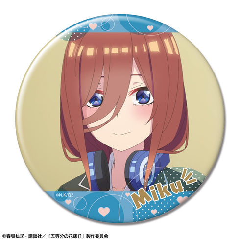 『五等分の花嫁∬』缶バッジ デザイン11(中野三玖/A)