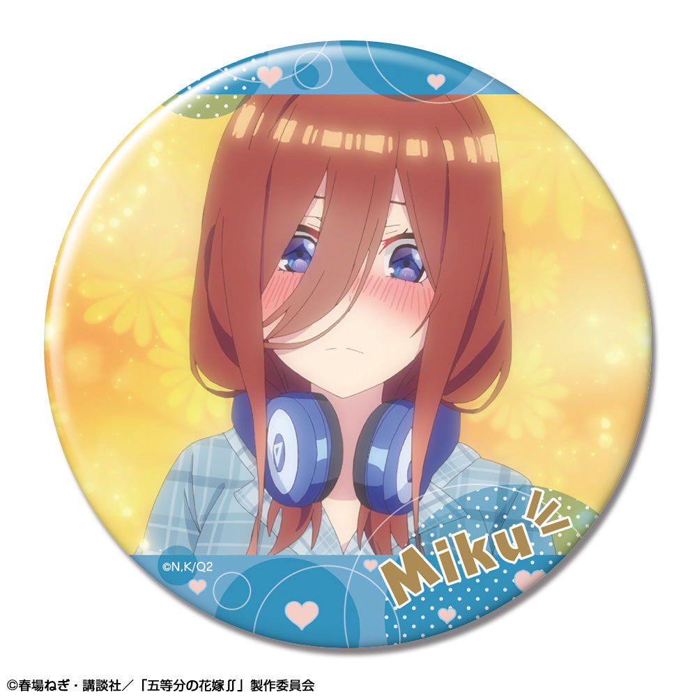 五等分の花嫁∬』缶バッジ デザイン14(中野三玖/D) – Anime Store JP
