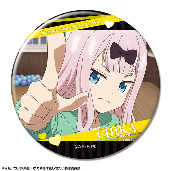 『かぐや様は告らせたい-ウルトラロマンティック-』缶バッジ デザイン10(藤原千花/C)