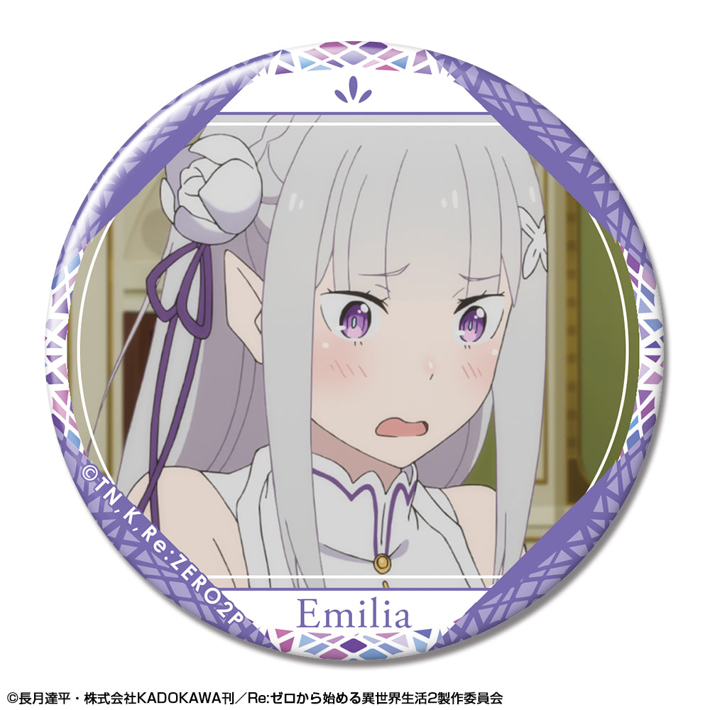 Re:ゼロから始める異世界生活　エミリア　缶バッジ　② Re:ゼロから始める異世界生活 - トレーディング エミリア 缶バッジ