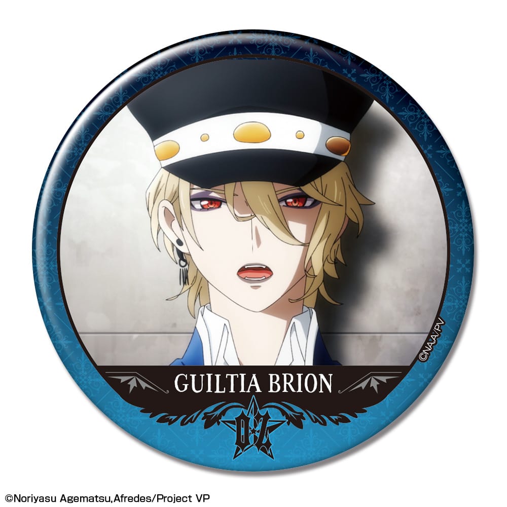 ヴィジュアルプリズン』缶バッジ 06 ギルティア・ブリオン / B – Anime