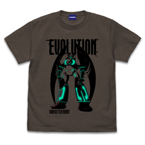 『真(チェンジ!!)ゲッターロボ 世界最後の日』真ゲッターロボ Tシャツ CHARCOAL