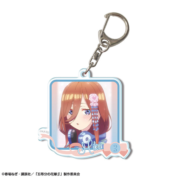 『五等分の花嫁∬』アクリルキーホルダー デザイン09(中野三玖/C)