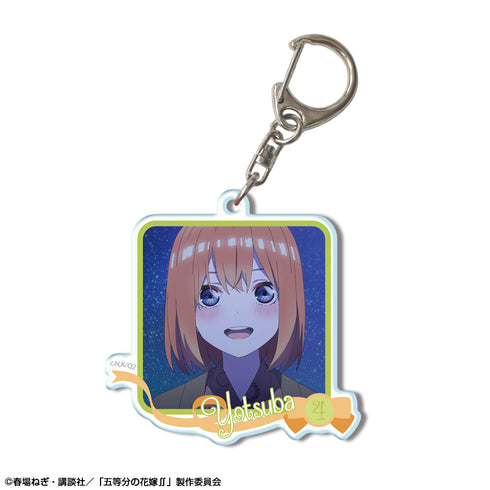 『五等分の花嫁∬』アクリルキーホルダー デザイン10(中野四葉/A)