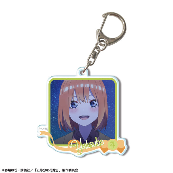 『五等分の花嫁∬』アクリルキーホルダー デザイン10(中野四葉/A)